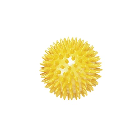 Fabrication Enterprises 8 cm Massage Ball, Yellow 30-1996